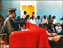 Assises criminelles. Haiti. Aquin Juillet 1996 MANUH/Antonio BRUNO Assises criminelles, Haiti, Aquin Juillet 1996 MANUH/Antonio BRUNO